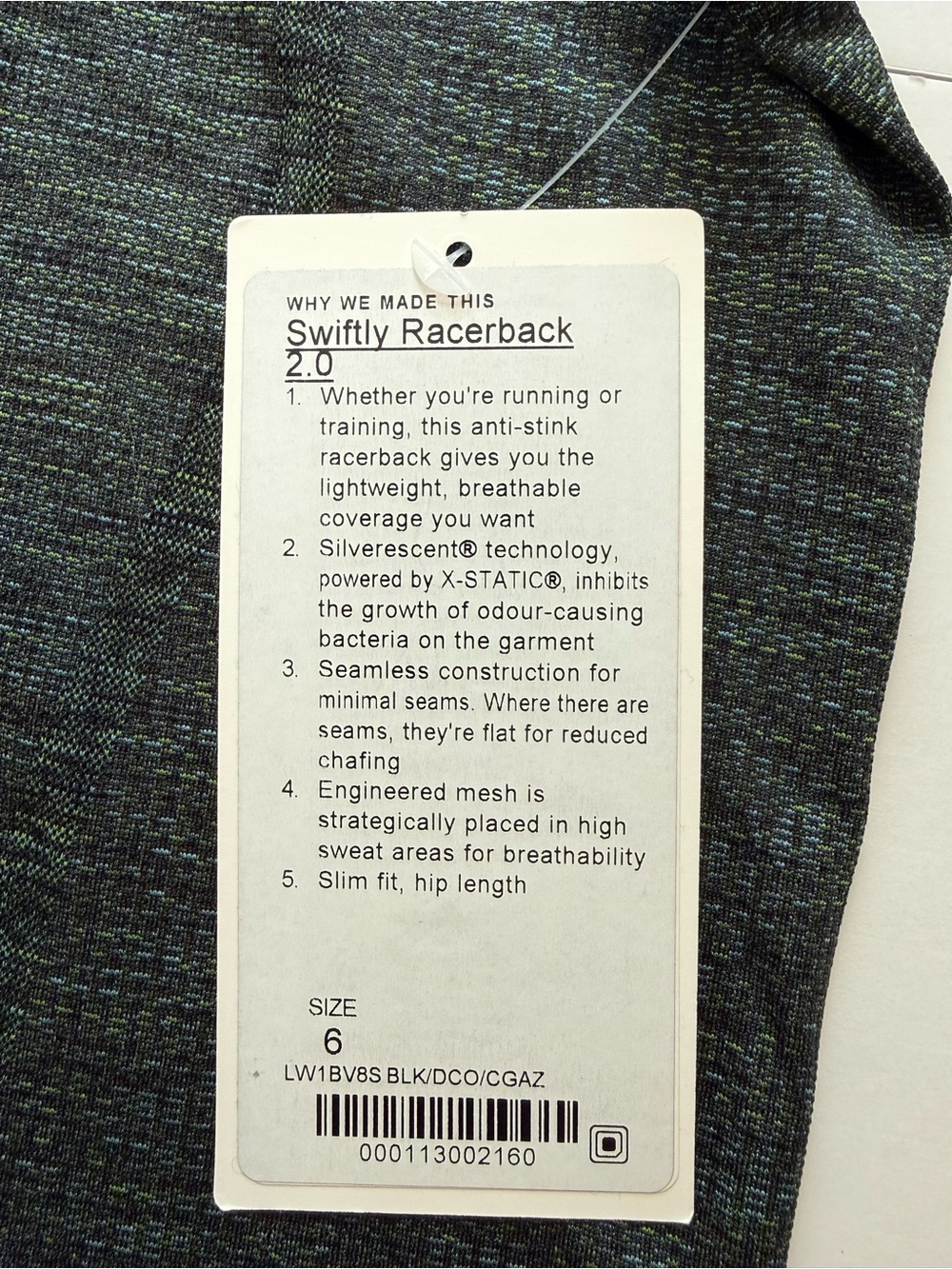 Lululemon Swiftly Racerback 2.0 - Picture 4 of 9